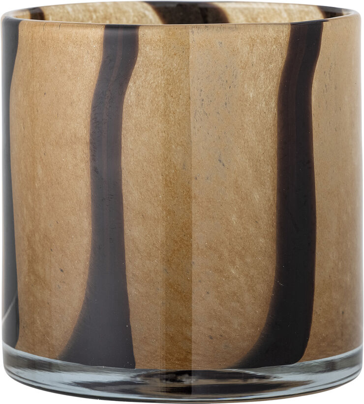 Liberty Fyrfadsstage, Brun, Glas