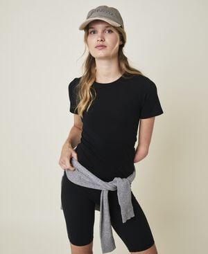 Ally basic T-shirt - Nero