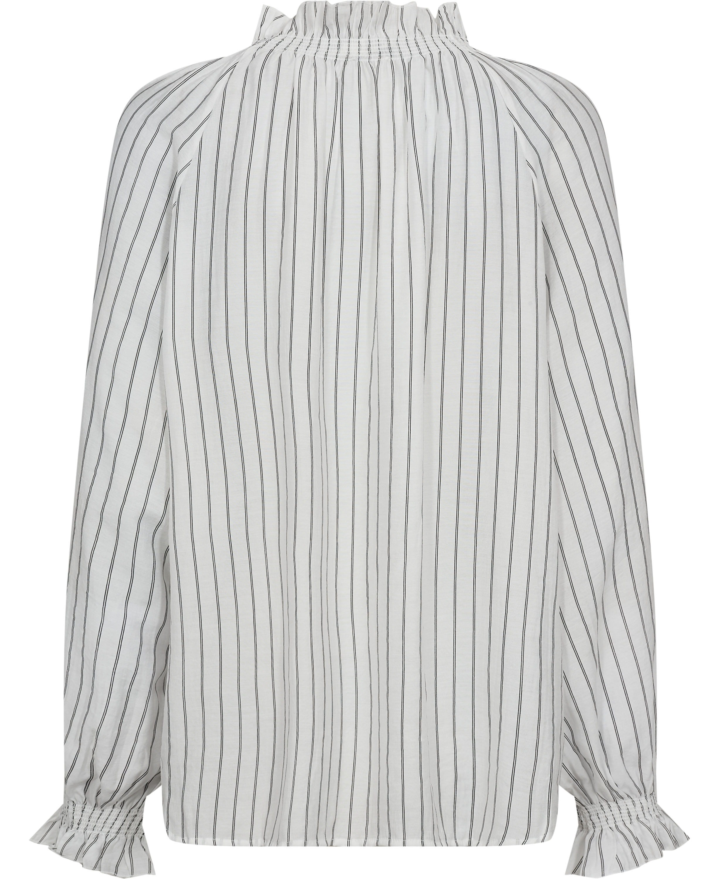 Grady 3 Lang&aelig;rmede bluse med h&oslash;j krave - LENZINGECOVERO