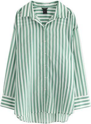 V&aelig;vet skjorte i viskoseblanding med