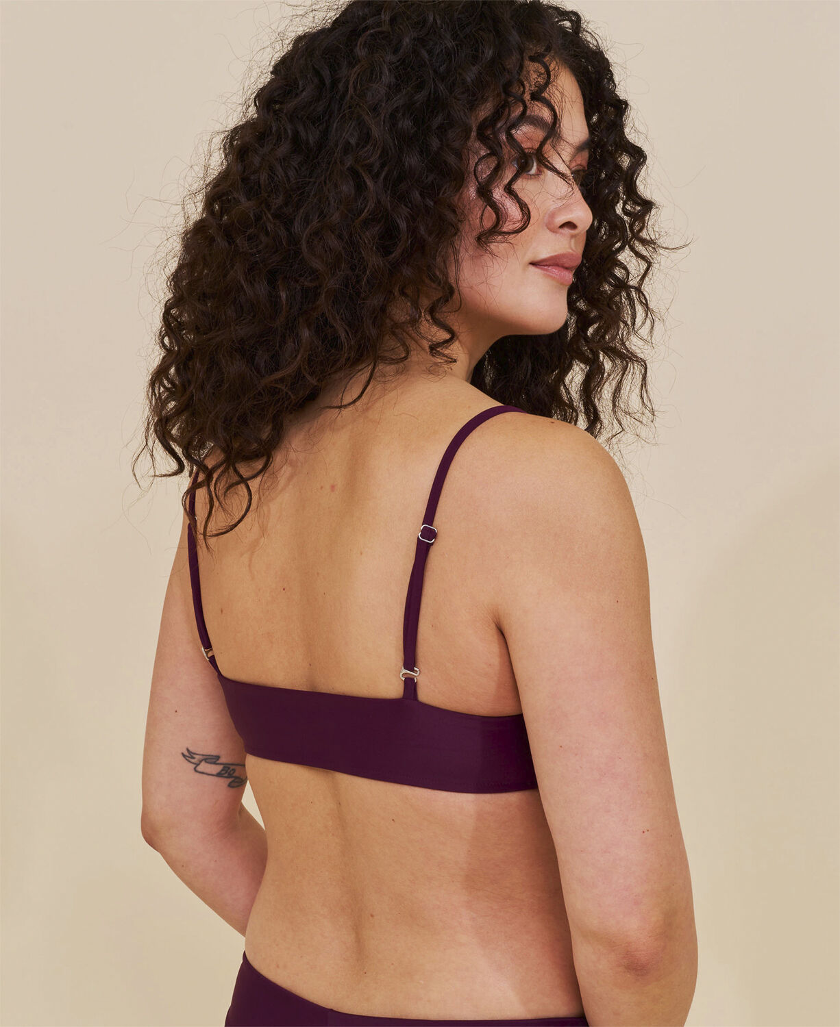 Sanur bandeau-bikini topp