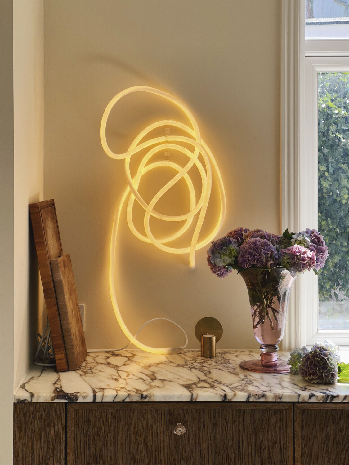 Flex tube, 5 m, warm white, 500016W