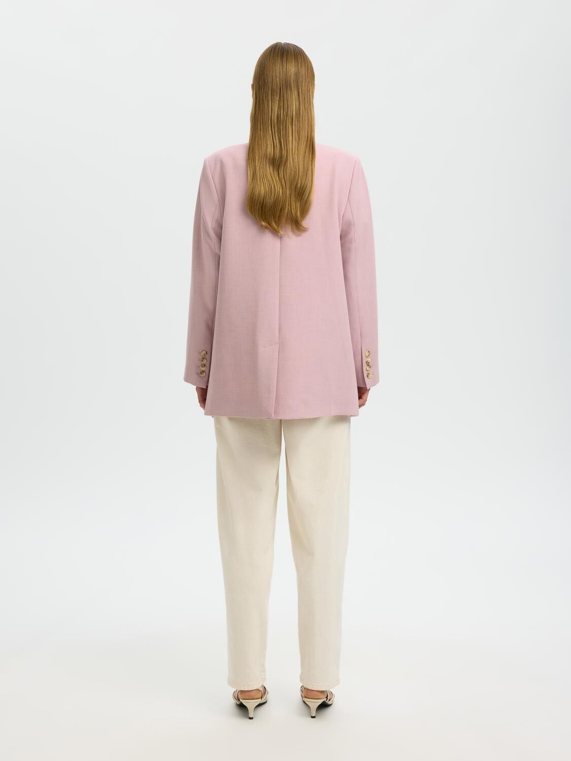 Slwrita Ls Relaxed Blazer Mel Noos