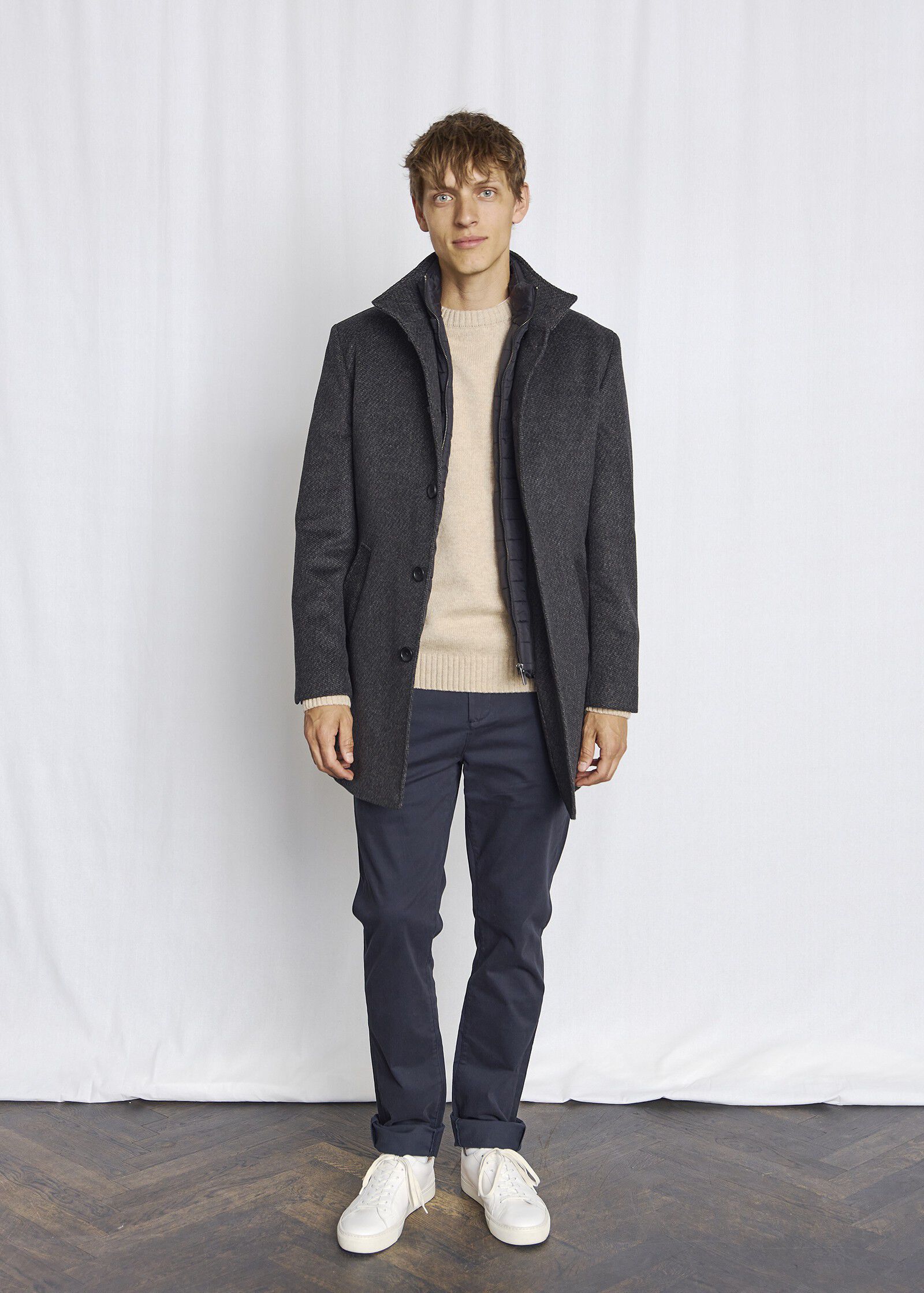 Bs Ontario Slim Fit Coat