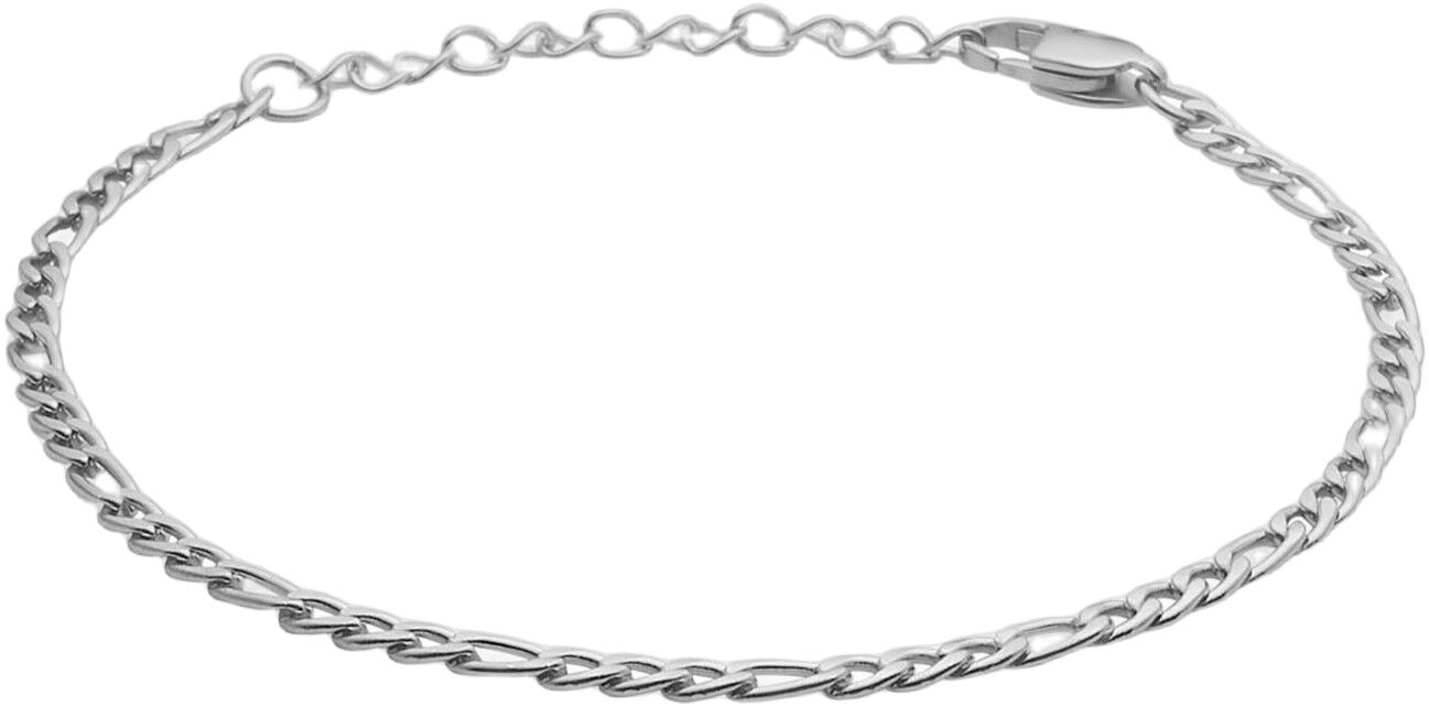 Figaro 3 mm Bracelet Stainless Stee