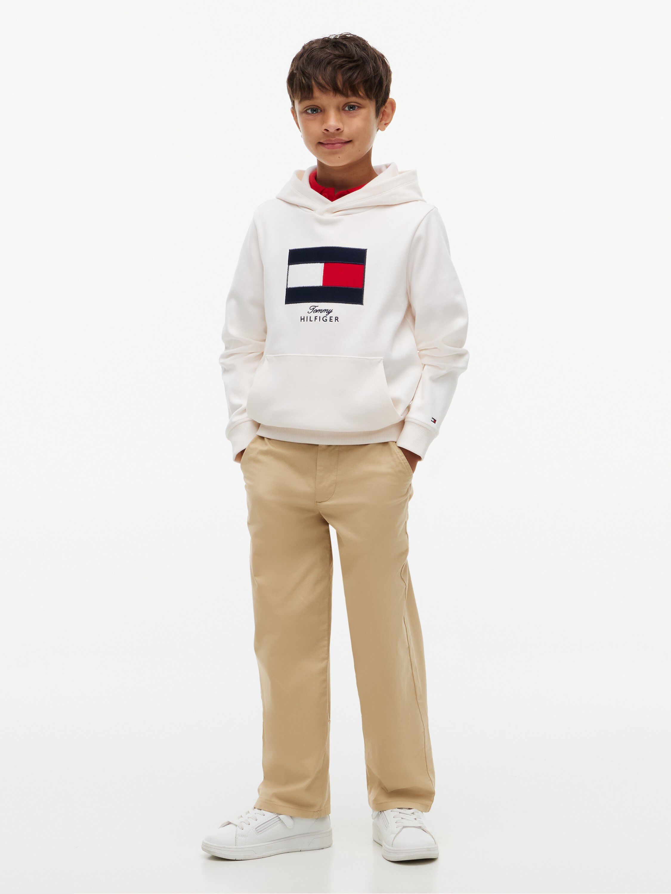 Logo Interlock Knit Hoody