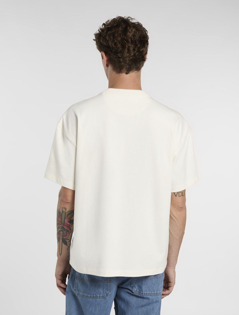 MINERAL HEAVYWEIGHT SS TEE EGRET