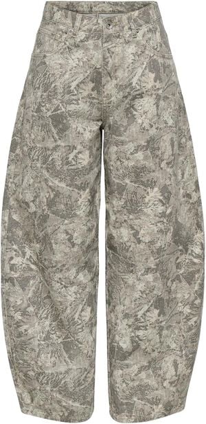 ONLTAYLOR-BANU HW CAMO BARREL PANT