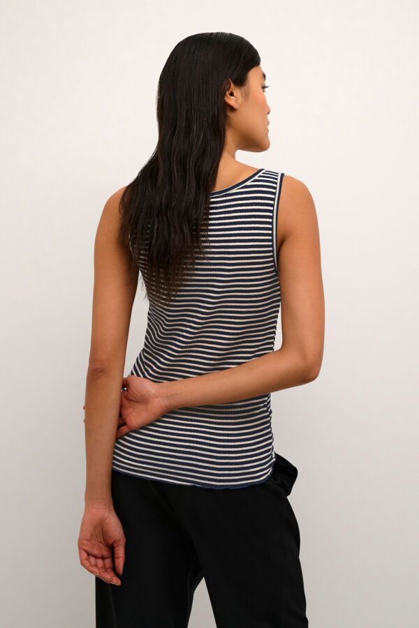 CandaceKB Striped Tank Top