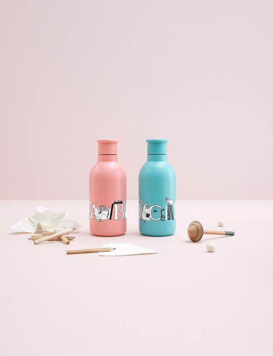 Moomin ABC termoflaske 0.5 l. Moomin turqouise