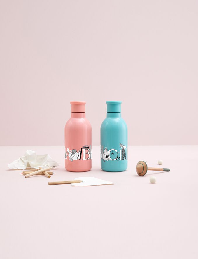 Moomin ABC termoflaske 0.5 l. Moomin turqouise