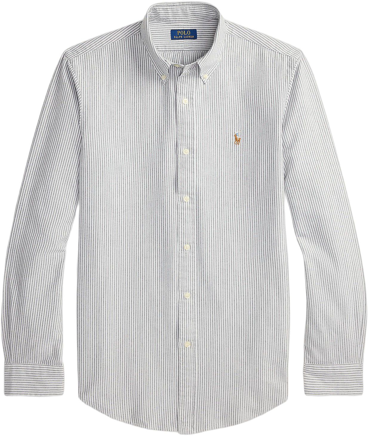 Custom Fit Striped Oxford Shirt