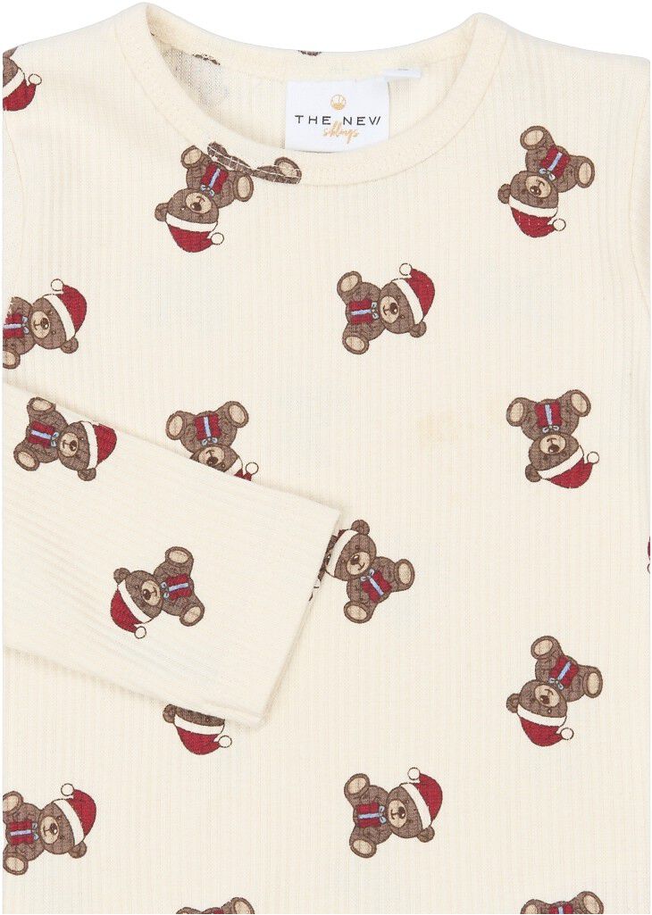 Tnstholiday Teddy Rib nattsett