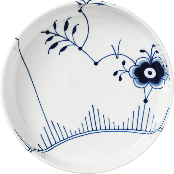 Blå Mega Riflet ovnfast fad rundt 27 cm