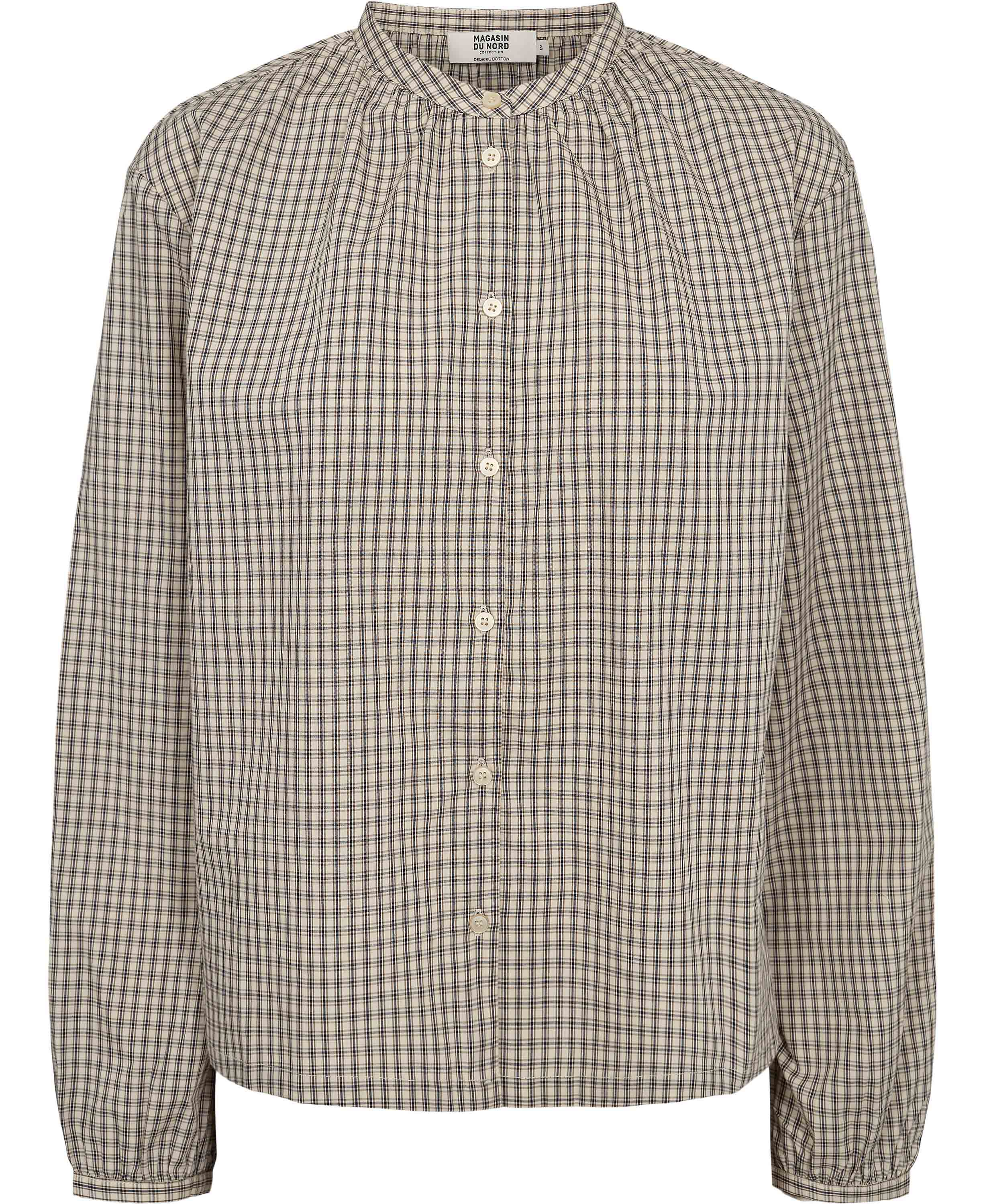Ellen 3 Check Cotton Shirt - 100% Cotton GOTS