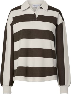 PCFILUCCA LS LOOSE POLO SHIRT JRS D