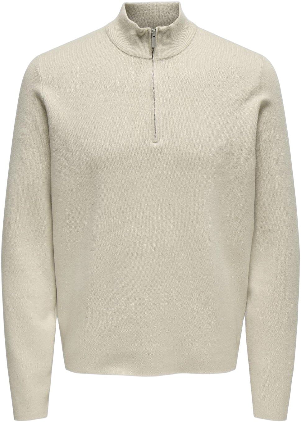 ONSCOOPER HALF ZIP HIGH NECK KNIT N