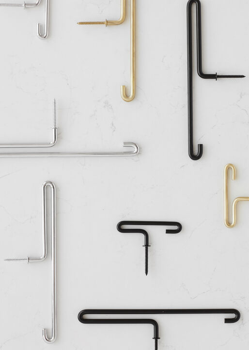 Wall Hook Large Black