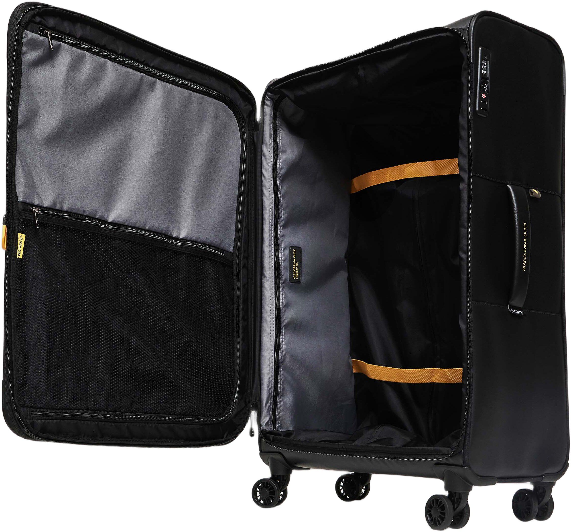ECO COATED TROLLEY LARGE EXP / BLACK