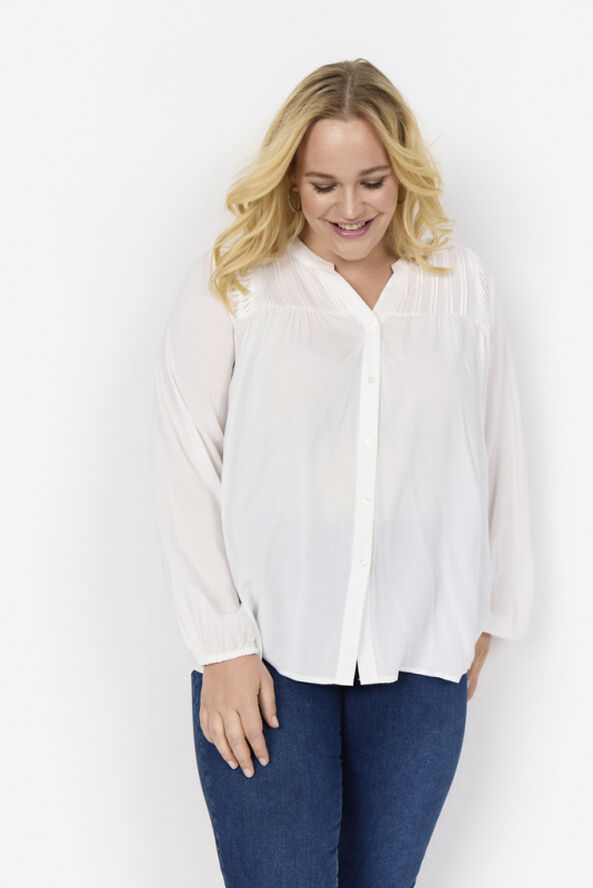 Curvy WA-SIA 27 Bluse Off white