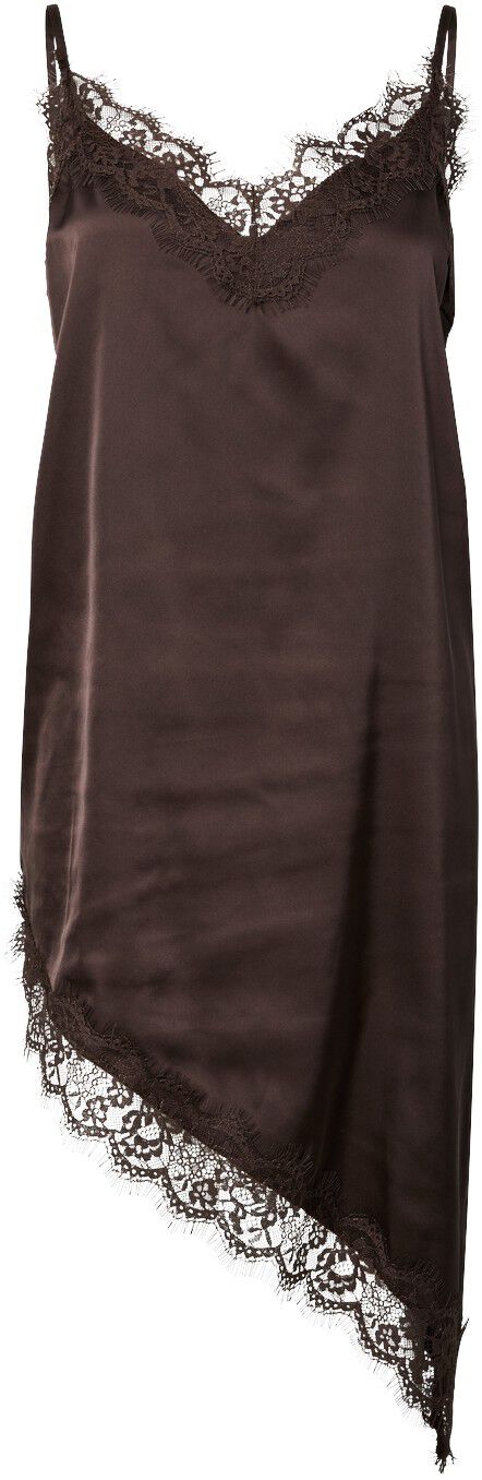 PCNOMI SL SATIN LACE DRESS WVN D2D