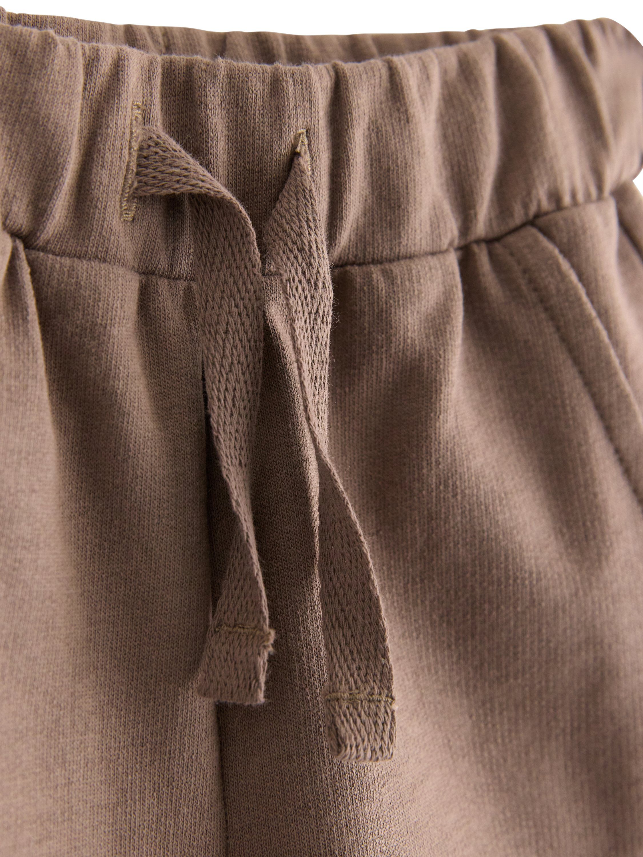 Sweatshorts med elastisk talje for