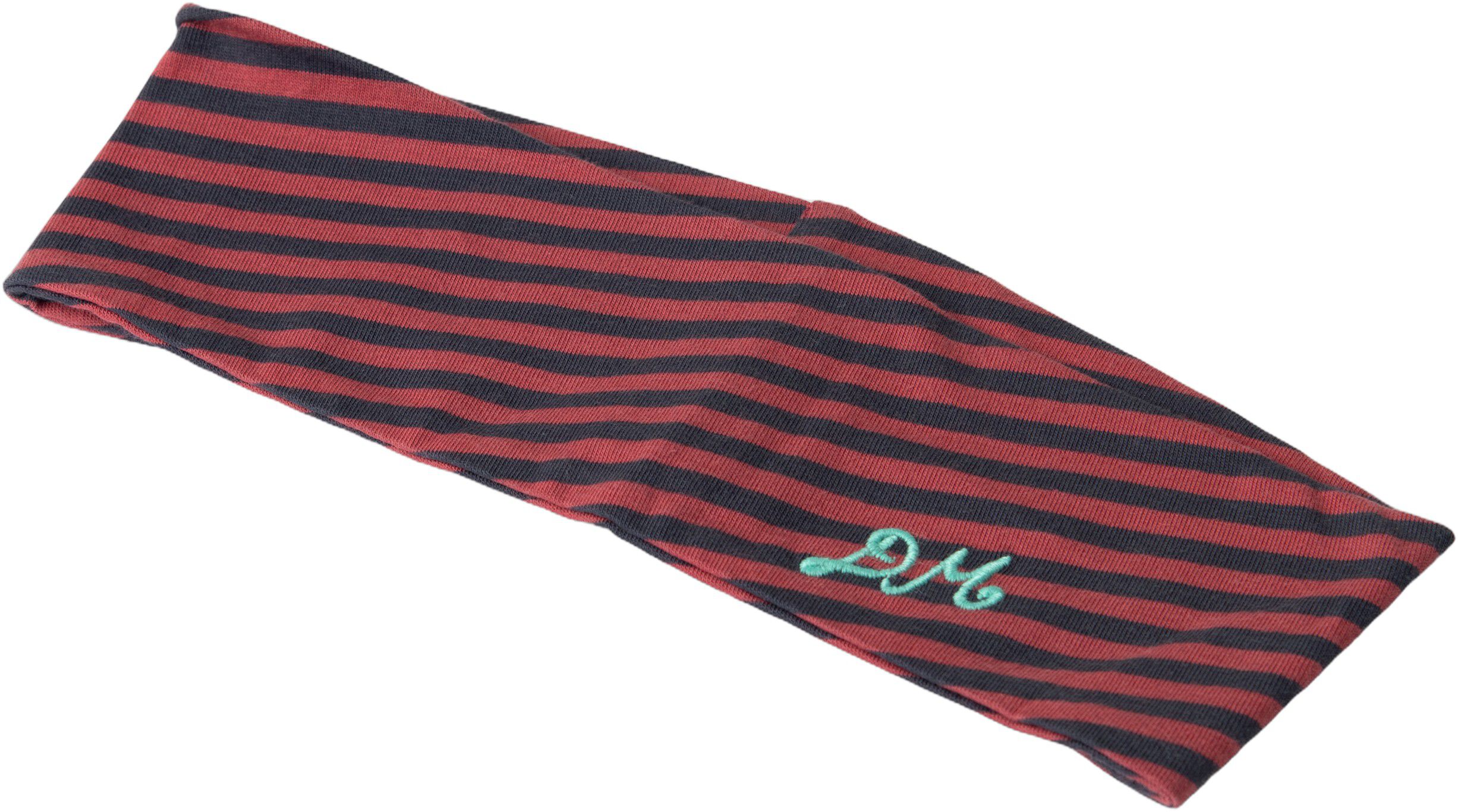 JERSEY HEADBAND - RED STRIPE