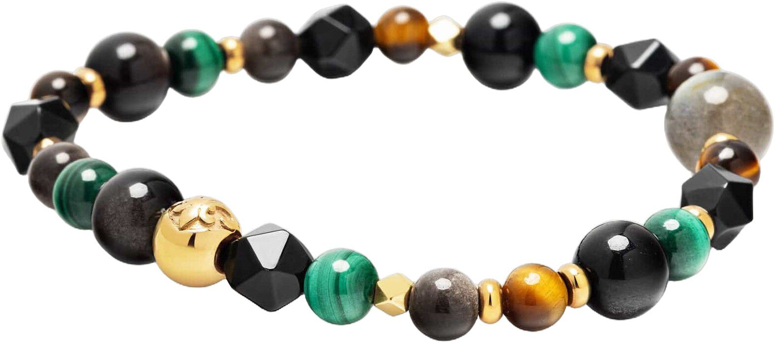 Green Malachite Spiritual Power Bracelet