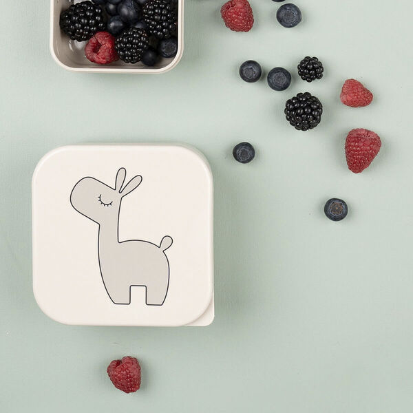 Snackbokse 3 stk. Lalee Sand mix