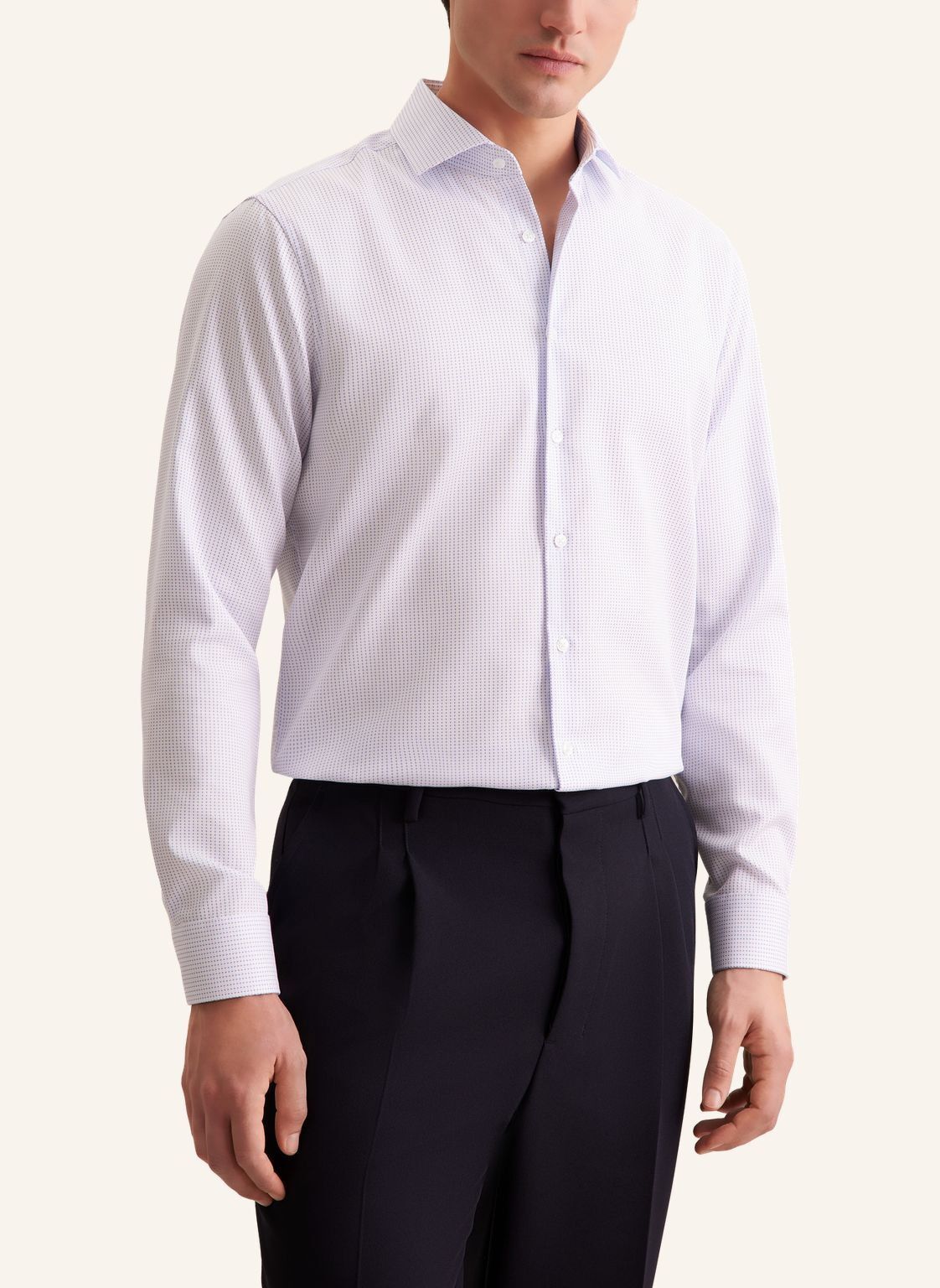 Business shirt Regular 1/1 Kent-Collar Structure