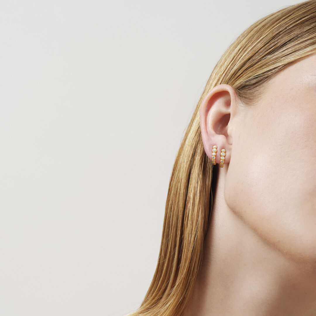 Grace curved earrings