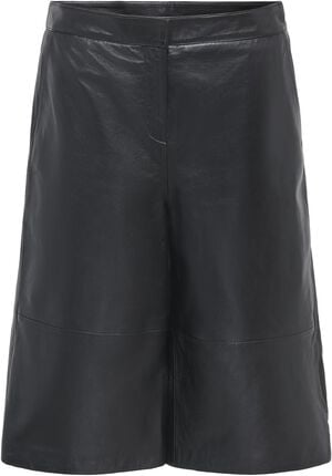 ONLVIOLA REAL LEATHER SHORTS OTW
