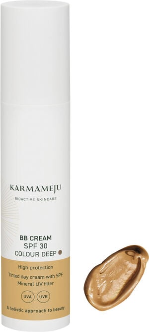 BB SOLCREME TIL ANSIGTET, farve deep