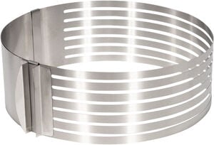 Lagkagedeler st&aring;l &Oslash;24-30cm