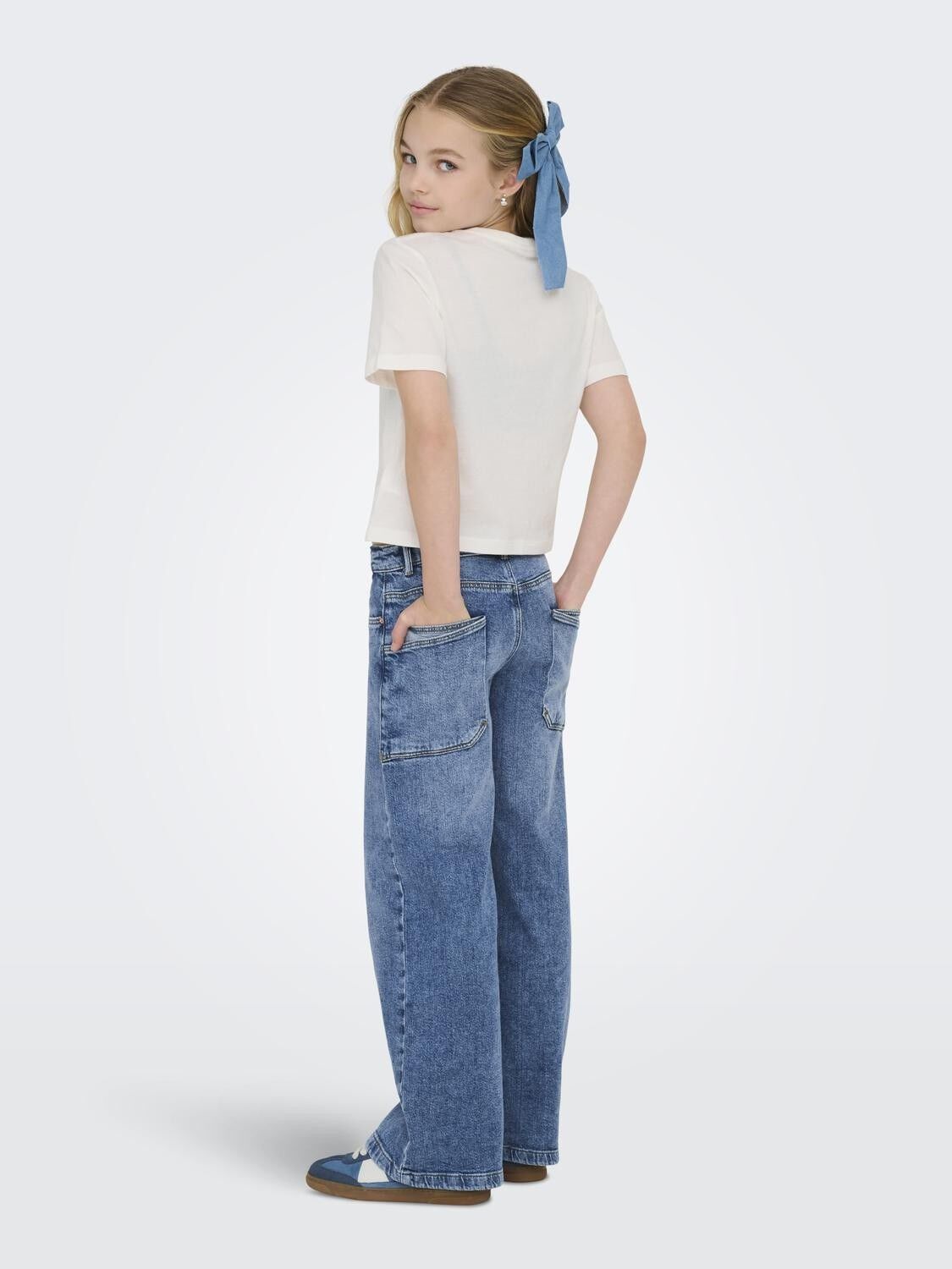 KOGCHERRY CROSSOVER WIDE LEG DNM AZ