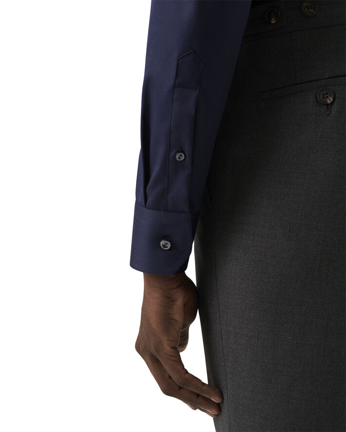 Contemporary Fit Light Blue Signature Twill Shirt