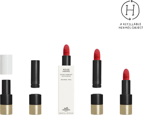 Rouge Hermès, matte lipstick refill, Rose Boisé