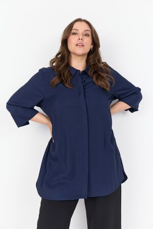 Curvy WA-NOVA 5 Skjorte Navy blå