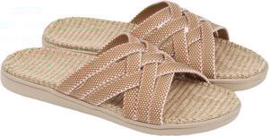 Matara - Triple cross sandal w/ jute sole