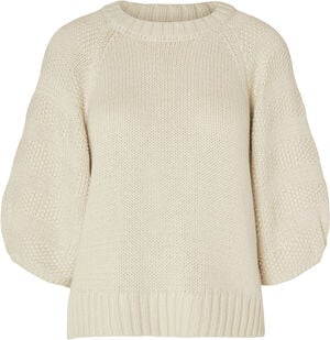 SLFVILLE 3/4 KNIT O-NECK EX