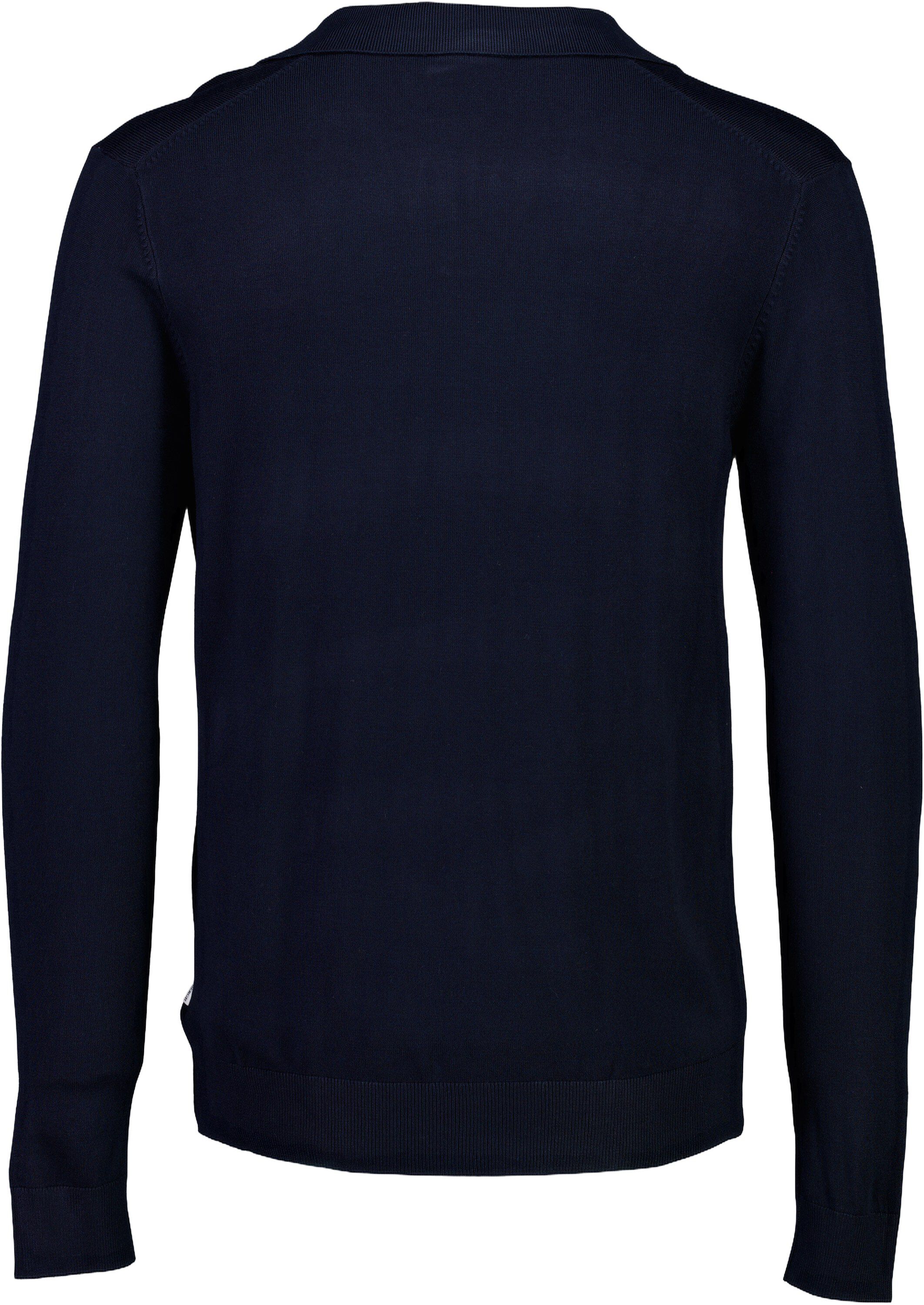 Ecovero L/S v-neck polo