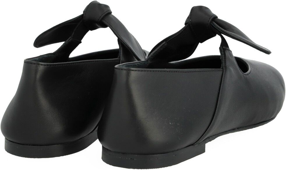 Ballerina med elastisk dekorativ sl&oslash;jfedetalje