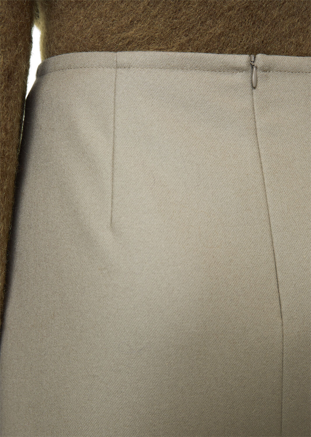 Mini skirt, A-shape, high waist, se