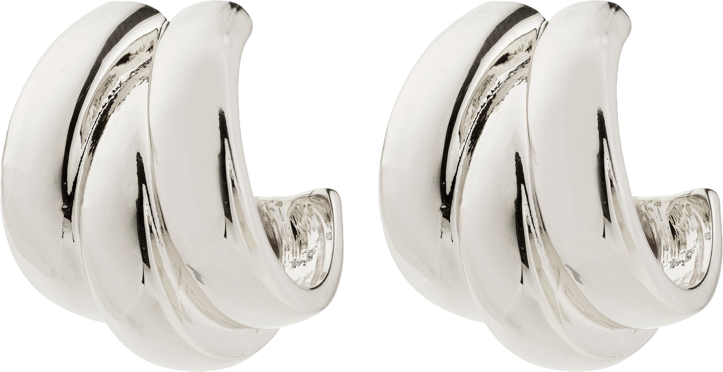 DAMIA earrings silver-plated