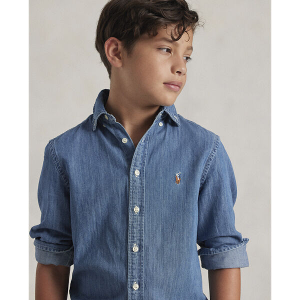 Cotton Chambray Shirt KIDS