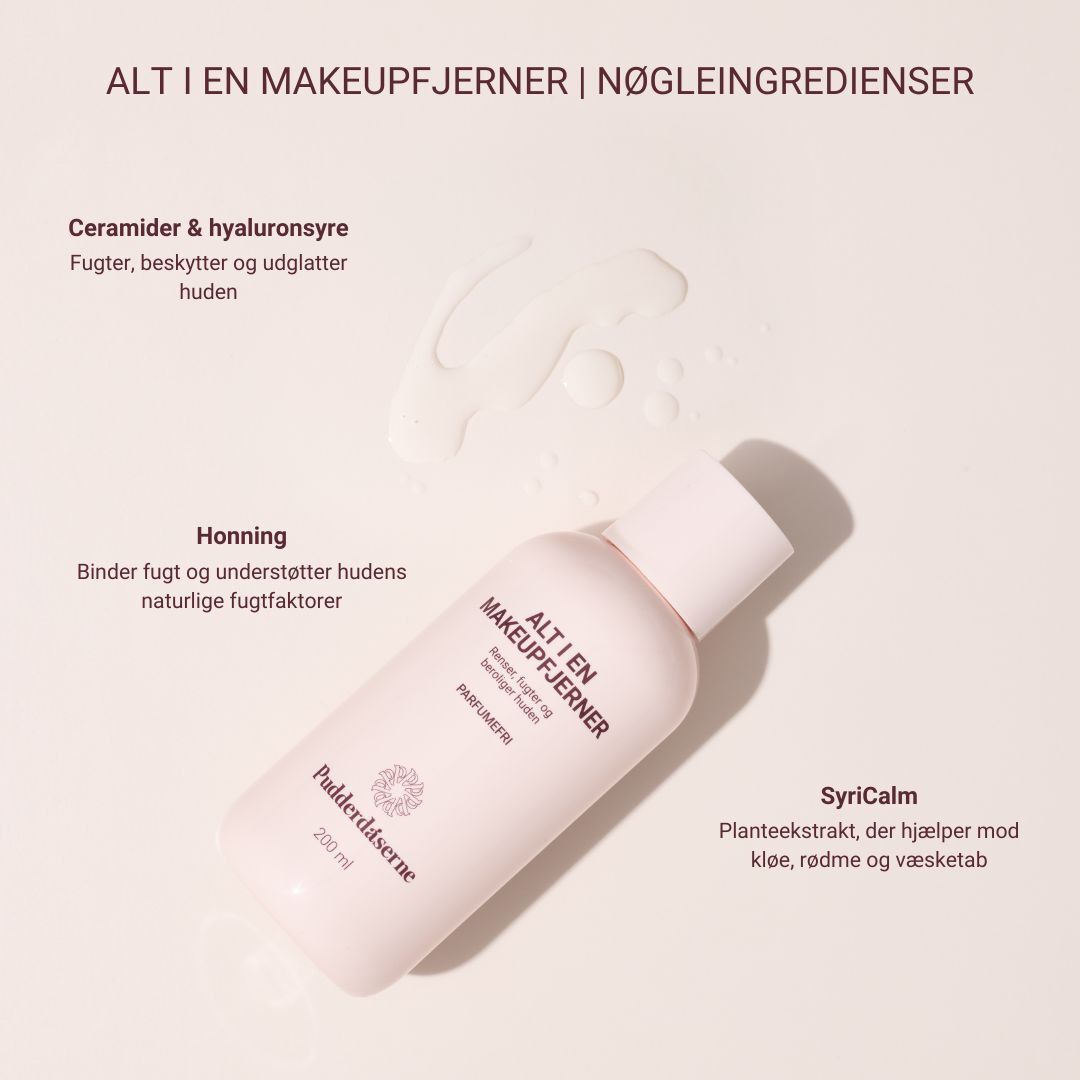 Pudderd&aring;serne Alt i en Make-up fjerner 200 ml