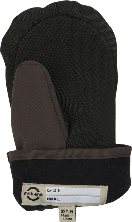 Nylon Mittens w/zipper