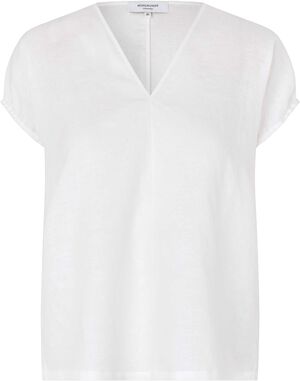 RWEsther Linen Capsleeve Top