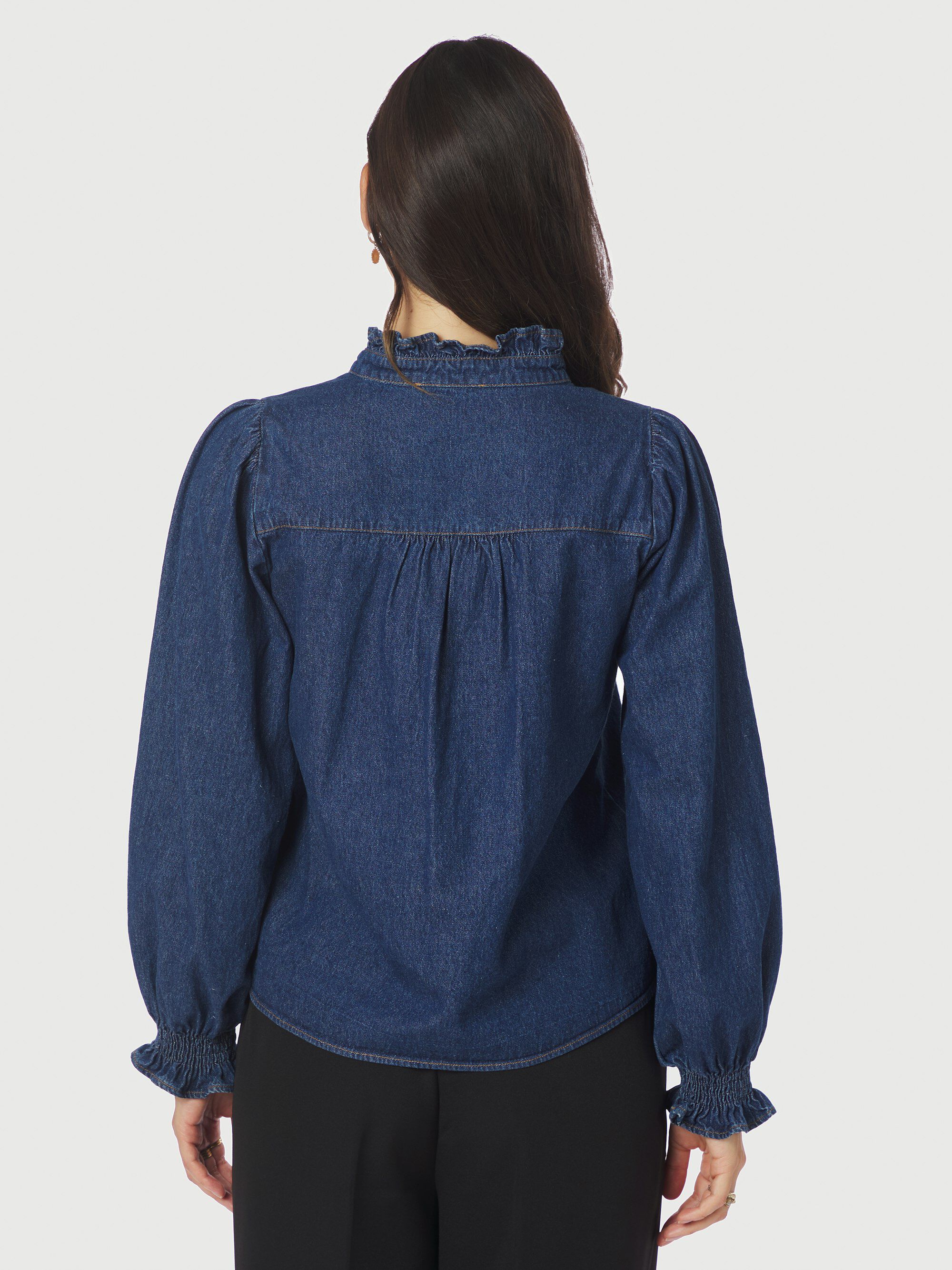 Emmeline Denim Blouse