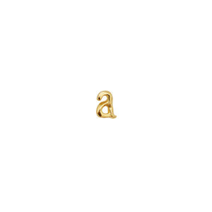 A Alphabet Single Earring